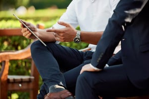 man-watch-meeting